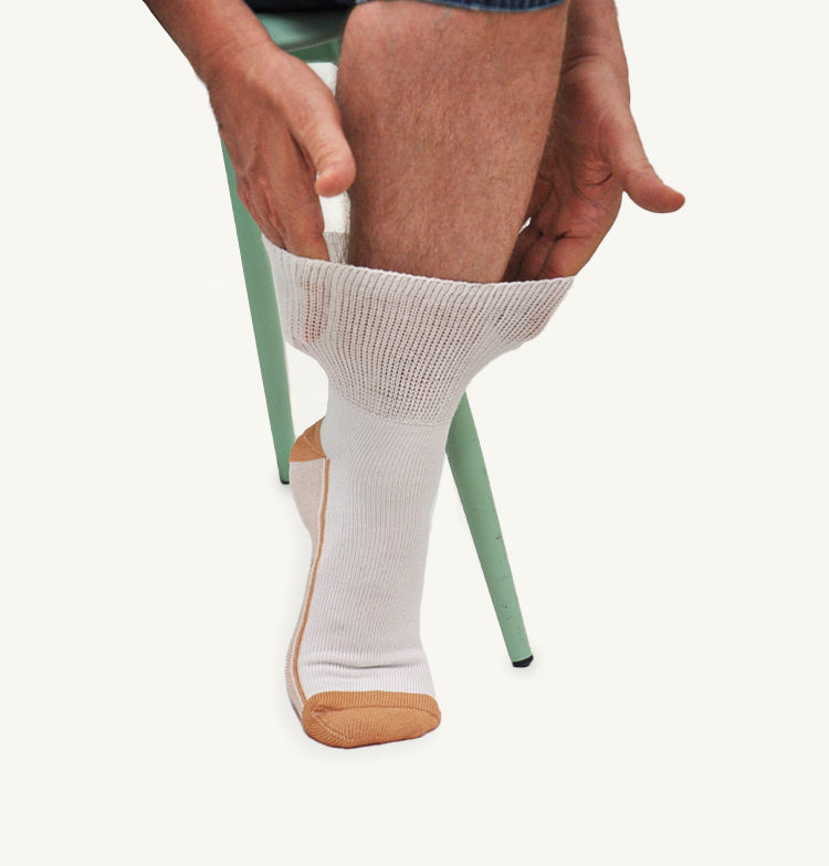 Eculage™ Sensitive Feet Socks (White)