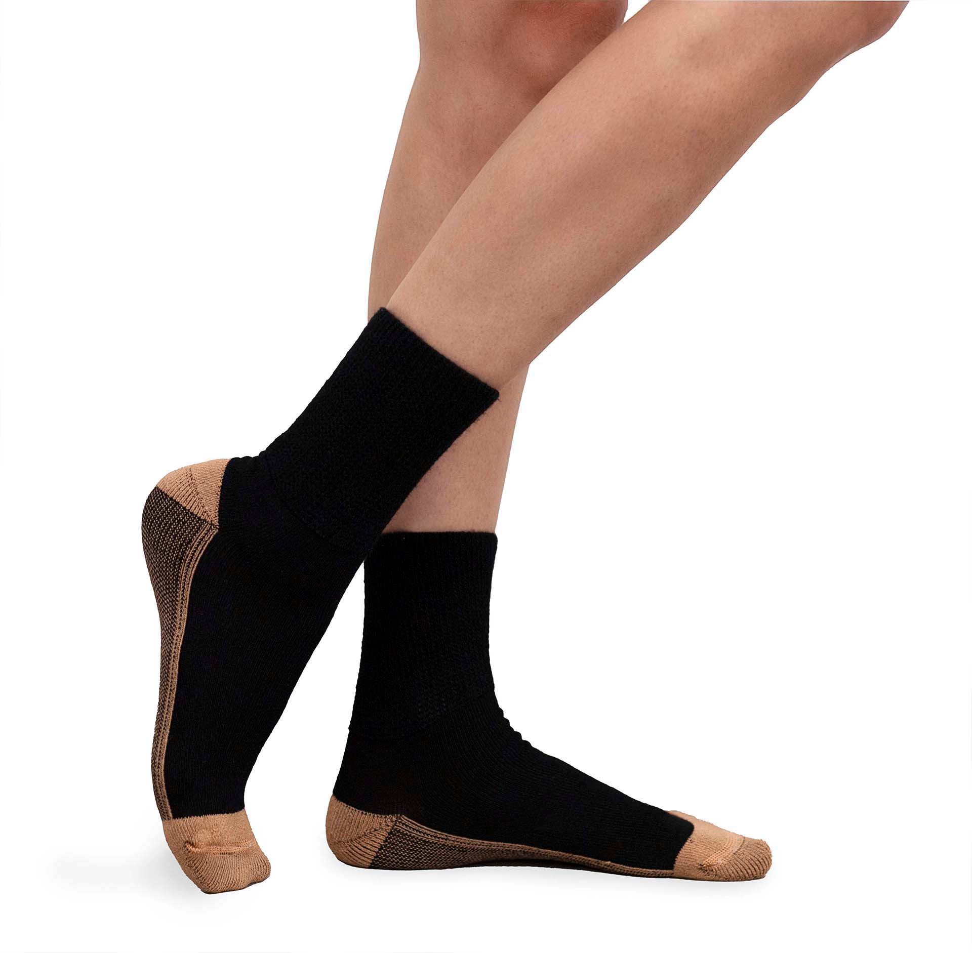 Eculage™ Sensitive Feet Socks (Black)
